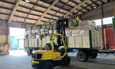 La carga que no fue declarada por un transportista boliviano en Chile. / Foto: Aduana de Chile.