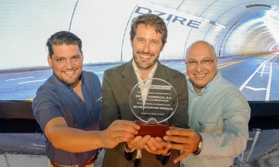Diego Aponte, jefe nacional de publicidad, Christian Vrsalovic, gerente de marca Suzuki y Gabriel Davalos, gerente regional Imcruz/Foto. LG