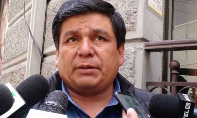El senador del MAS, Omar Aguilar