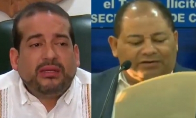 Luis Fernando Camacho y Carlos Romero/Foto. Kandire