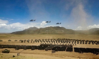 Después de ver esta demostración del Ejército para defenderse si es que hubiera alguna agresión, sentí que no es importante tener bases militares