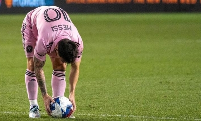 Lionel Messi, con la camiseta número 10 de Inter de Miami, en la MLS de Estados Unidos. | EFE