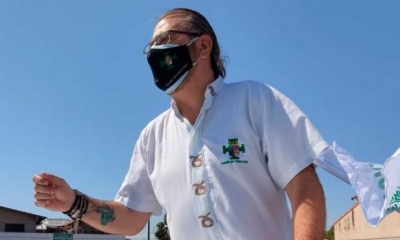 El presidente del Comité Pro Santa Cruz, Rómulo Calvo.