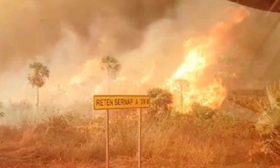 Los incendios continúan/Foto. Captura de pantalla