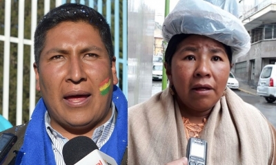 Damaso Ninaja Huanca y Mari Carmen de la Cruz /Foto. Kandire