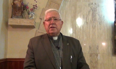 El arzobispo de Sucre, monseñor Jesús Juárez