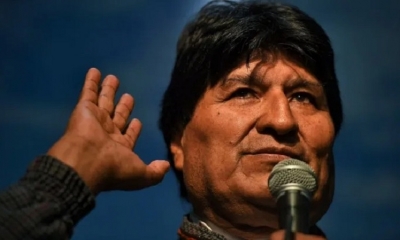 Líder del MAS, Evo Morales
