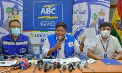 Administradora Boliviana de Carreteras (ABC) atenderá con normalidad en sus instalaciones 