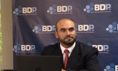 Diego Suárez, gerente del Banco de Desarrollo Productivo SAM. Foto: Internet
