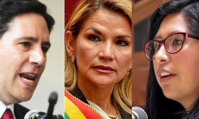 Romero, Áñez y Copa.