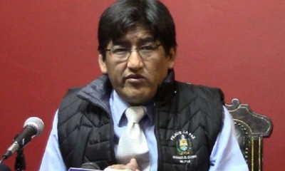 Presidente de la Fejuve La Paz, Jesús Vera. Foto: Internet