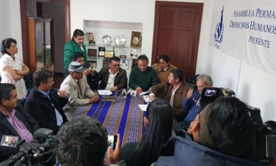 Reunión del Conade con los cívicos. 
