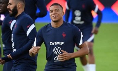 Mbappé se ha enfrentado al Real Madrid por la Champions League. 
