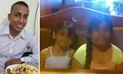 La más pequeña se salvo, aunque tiene muchas quemaduras/Foto. RRSS