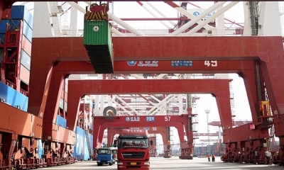 El puerto de Qingdao, provincia de Shandong, China. Foto: RT