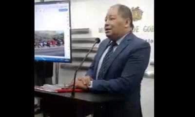 Carlos Romero, ministro de Gobierno/Foto. RRSS