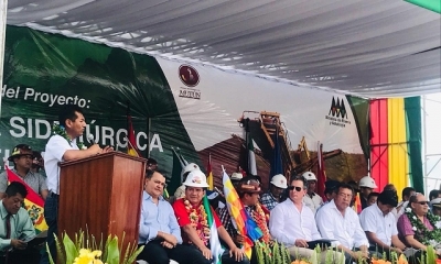 Actualmente Bolivia importa en barras de acero alrededor de 300 millones de dólares al año
