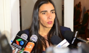 La presidenta de la Cámara de Diputados, Gabriela Montaño.