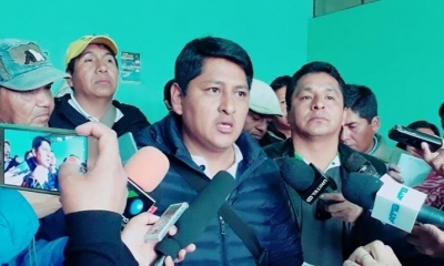 Sergio Pampa, dirigente de Adepcoca. | Agencias