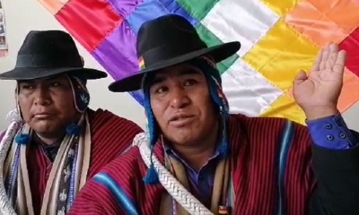 La Federación de Campesinos emitieron el pronunciamiento.