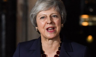 La primera ministra del Reino Unido, Theresa May