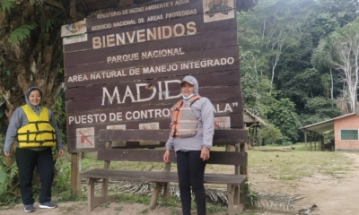 Visitantes en el Madidi. Foto. Contiocap