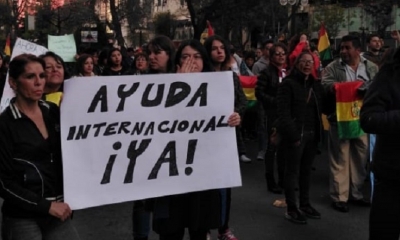Los 9 departamentos protestaron en el país/Foto. RRSS