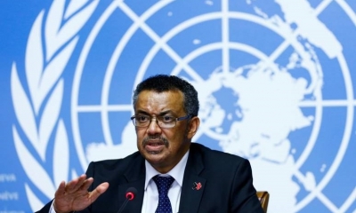 El director de la OMS, el doctor Tedros Adhanom Ghebreyesus