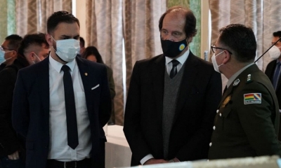 El ministro de Gobierno, Eduardo del Castillo
