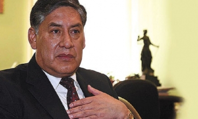 Juan Lanchipa, Fiscal General del Estado/Foto. RRSS