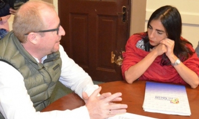 Adrián Oliva y Gabriela Montaño/Foto. RRSS