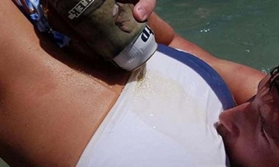 Una nueva tendencia exhibicionista que es furor en las playas de Estados Unidos. Foto: Internet