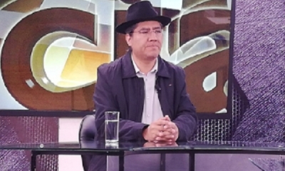 Diego Pary , canciller de Bolivia/Foto. RRSS