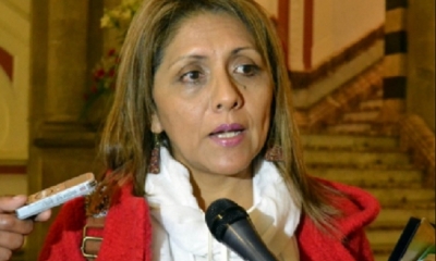 Ministra Gísela López/Foto. RRSS