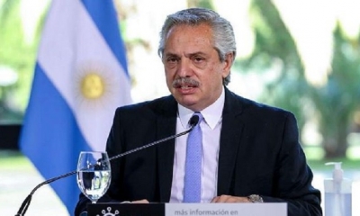 Alberto Fernández, presidente de Argentina. | Fuente: AFP