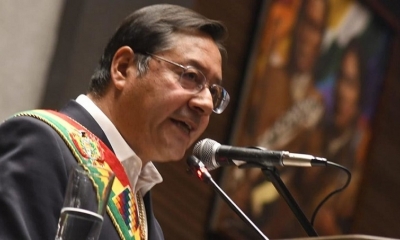 Luis Arce, presidente de Bolivia. Btv