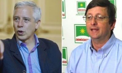 Älvaro García Linera y Óscar Ortiz