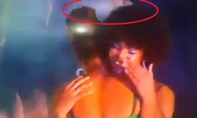 Dorcas Kasinde celebra su triunfo en el Miss África 2018/Foto. RRSS
