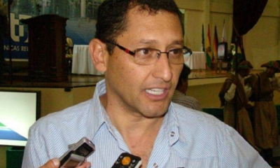 Oscar Montes, exalcalde de Tarija/Foto. RRSS