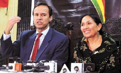Tuto Quiroga y Tomasa Yarhui