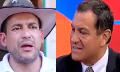 Luis Fernando Camacho y Franklin Pareja/Foto. Kandire 