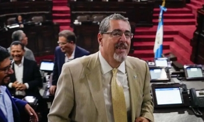 Bernardo Arévalo, electo presidente de Guatemala en el Congreso de ese país centroamericano