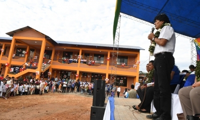 El presidente Evo Morales