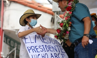 El Presidente encabezó este importante acto que significa la titulación de 5.692 hectáreas