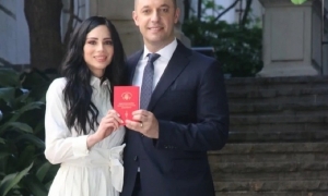 Matías Morla y María Zafic