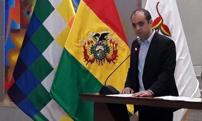 El embajador de Ciencia y Tecnología, Mohammed Mostajo Radji,
