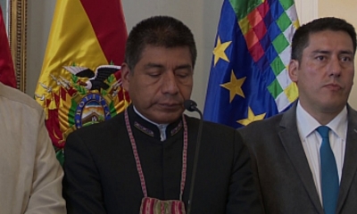 Canciller del Estado, Fernando Huanacuni