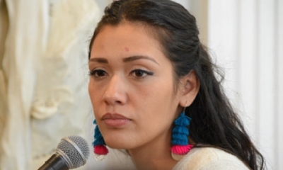 driana Salvatierra, presidenta de la Cámara de Senadores/Foto. RRSS