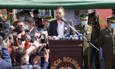 El ministro de Gobierno, Carlos Eduardo del Castillo