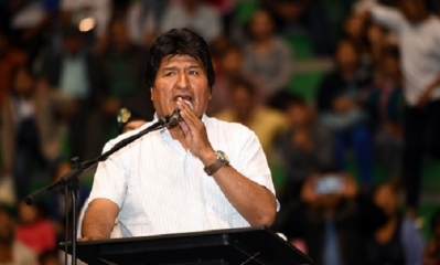 El presidente Evo Morales